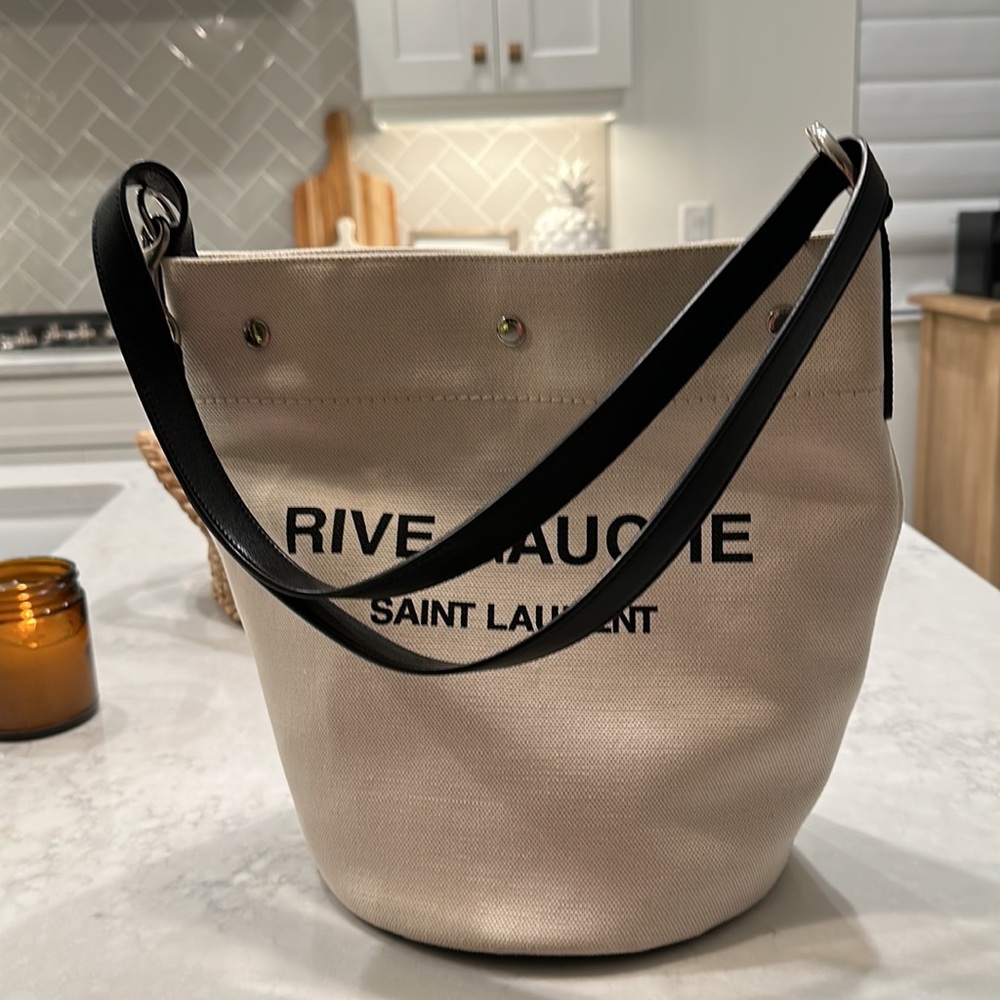 Saint Laurent Rive Gauche Bucket Bag *AUTHENTIC* LIMITED TIME PRICE REDUCTION! - Picture 8 of 10